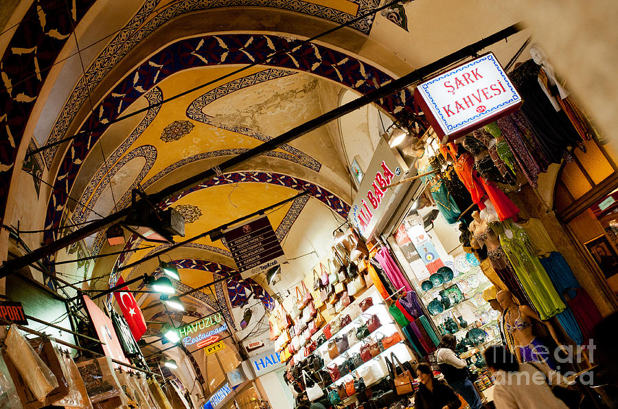 Istanbul Grand Bazaar 11 Photograph by Rick Piper Photography