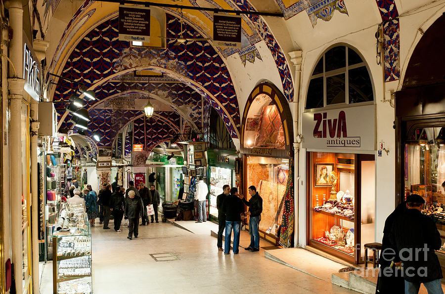Istanbul Grand Bazaar 12 Photograph by Rick Piper Photography