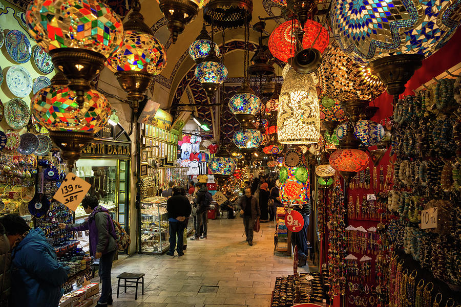 Istanbul, Grand Bazaar Photograph by Siegfried Layda