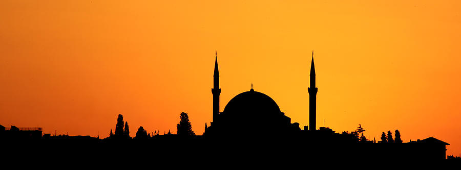 Turkey Photograph - Istanbul Sunset by Stephen Stookey