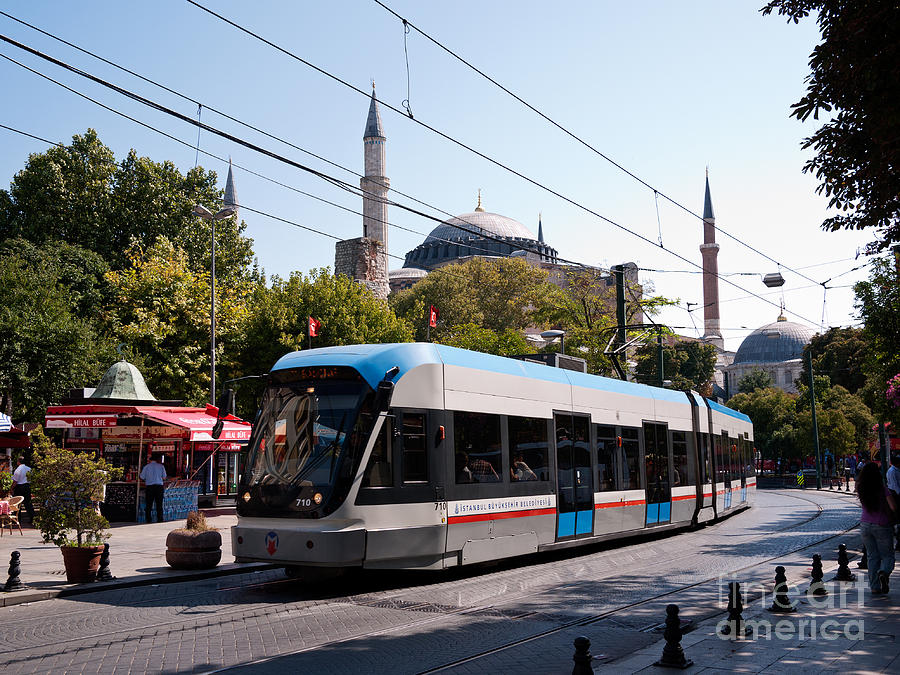 Istanbul Tram 01 Photograph by Rick Piper Photography