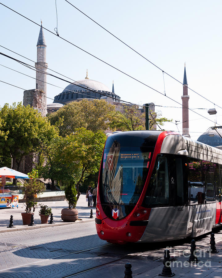Turkey Photograph - Istanbul Tram 03 by Rick Piper Photography