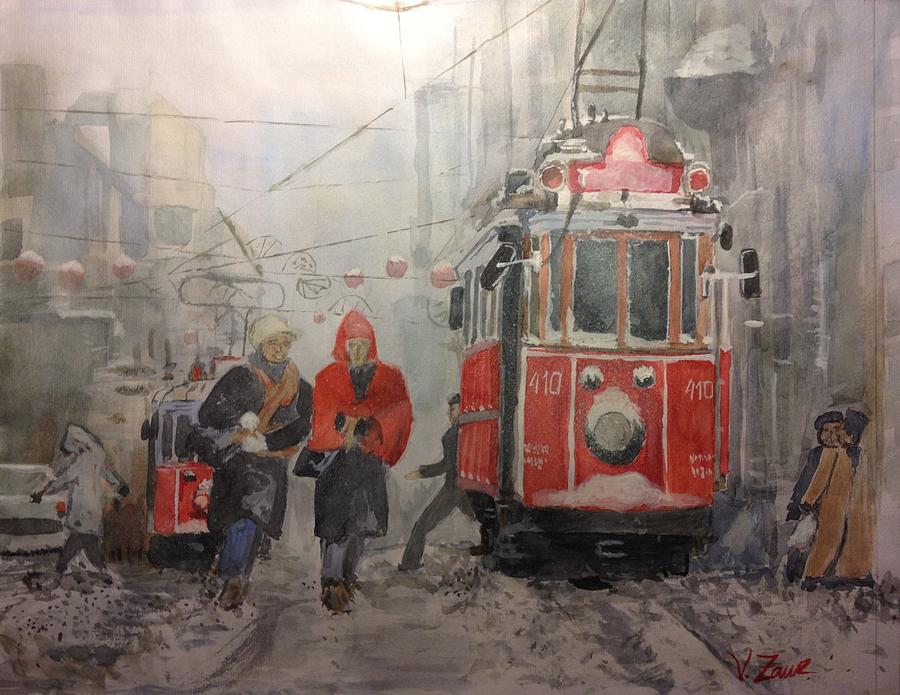 Turkey Painting - Istanbul by V Zaur