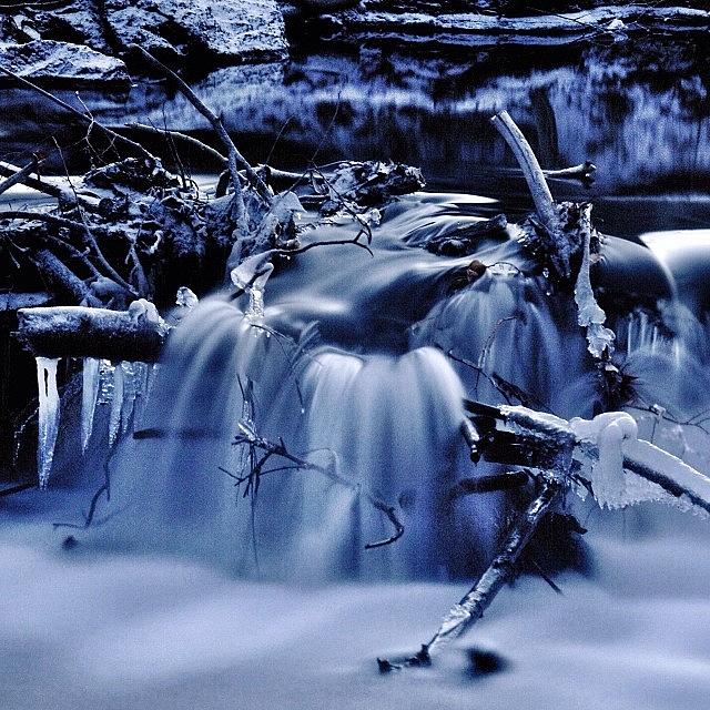 Winter Photograph - It All Flows by Cody Haskell