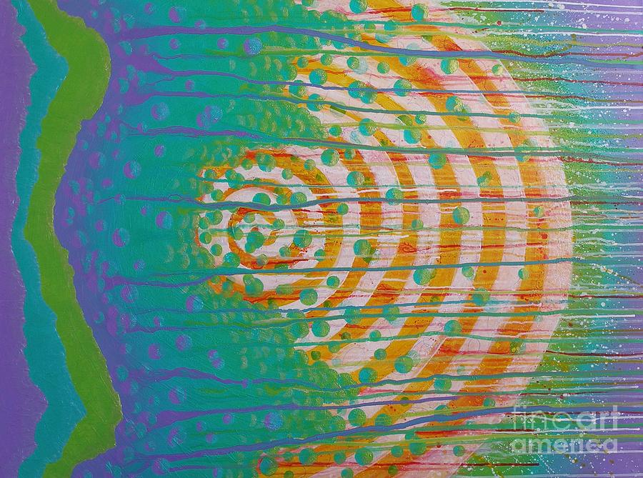 Spiral Painting - It Begins With Me by Marcella Alexandria
