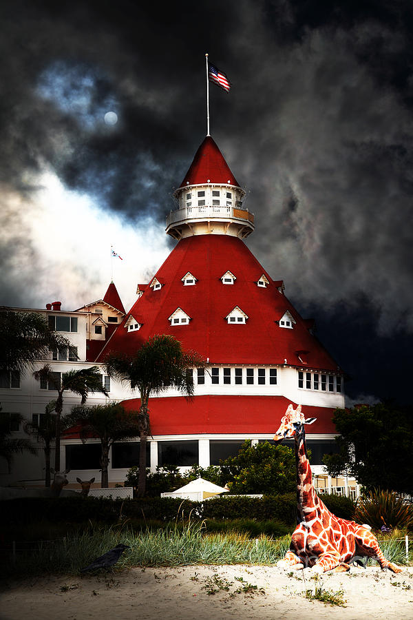 It Happened One Night At The Old Del Coronado Hotel 5D24270 Photograph by Wingsdomain Art and Photography