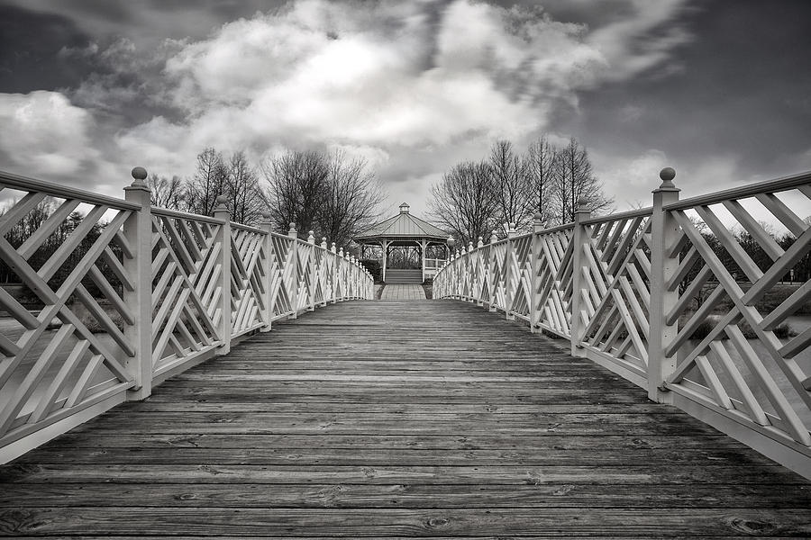 It is not good to cross the bridge before you get to it Photograph by Edward Kreis