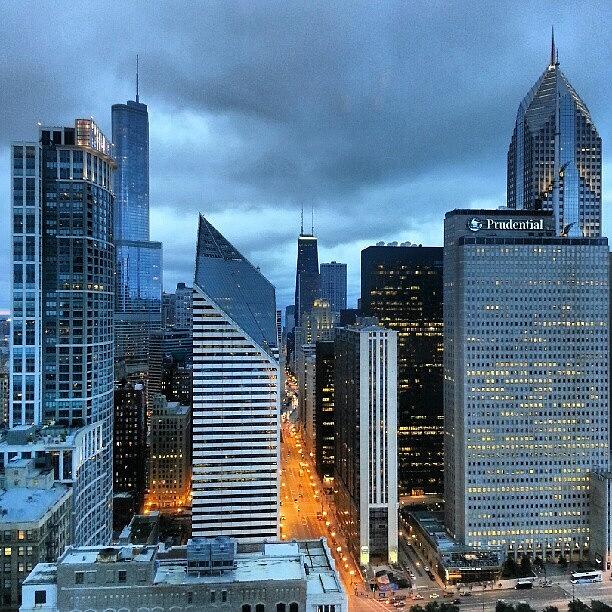 Chicago Photograph - It Was A Dark And Stormy Night by Jill Tuinier Chicago Photograph - It Was A Dark And Stormy Night by Jill Tuinier