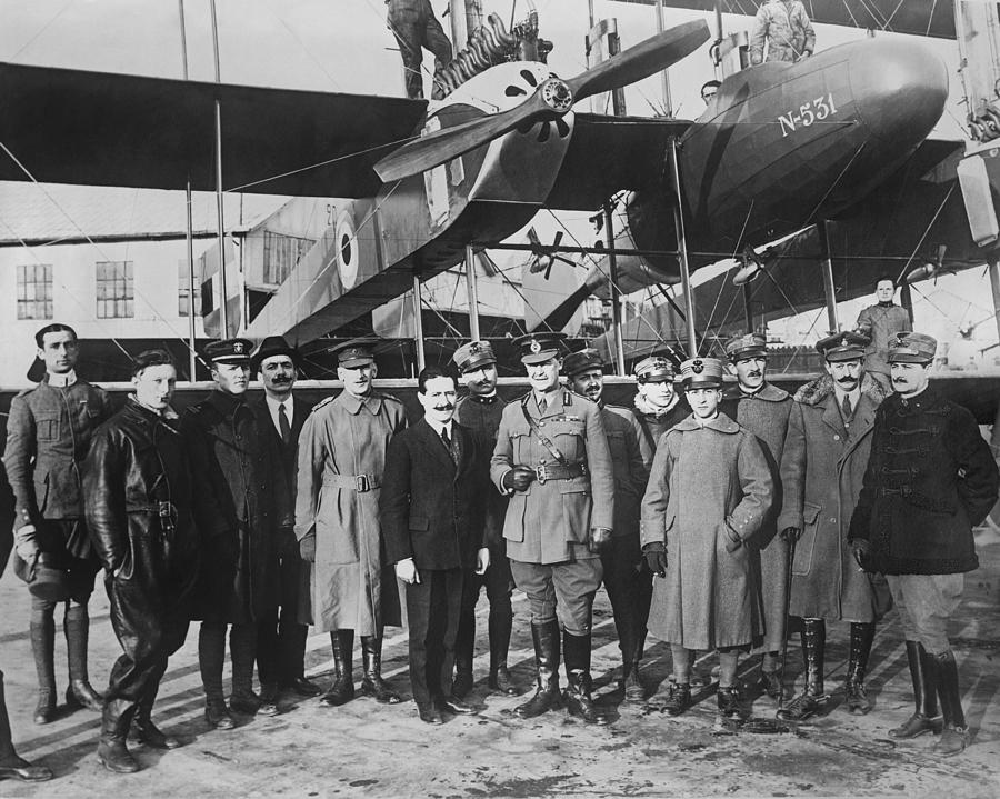 Portrait Photograph - Italian aircraft production, World War I by Science Photo Library