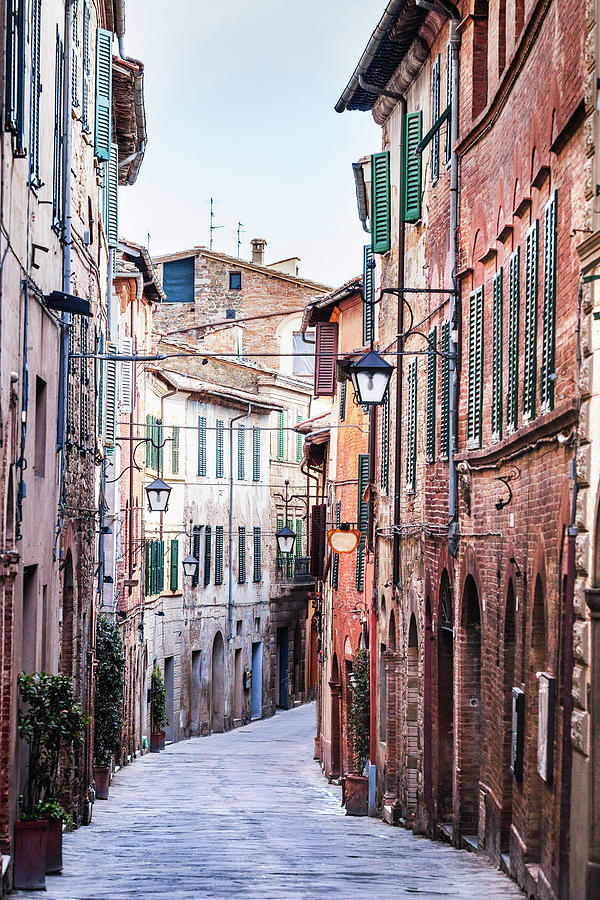 Italian Alley Photograph by Deimagine