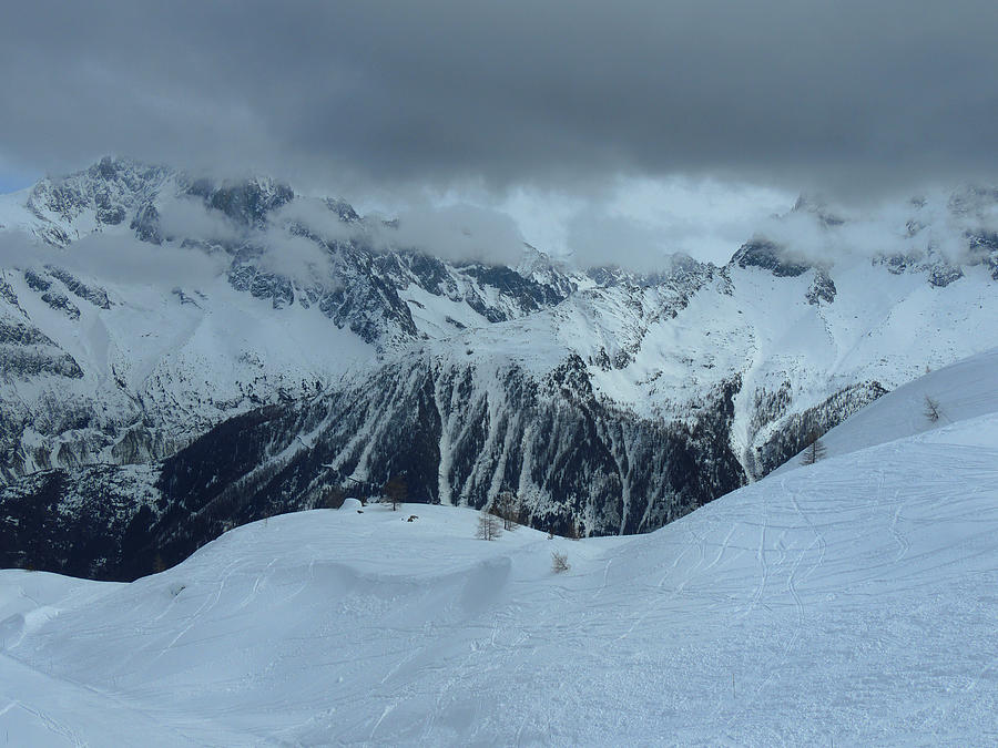 Italian Alps Ski Slope Photograph by Frank Wilson