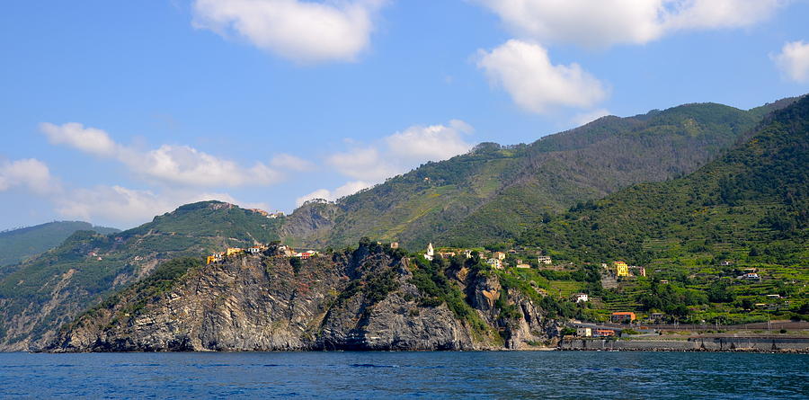 Italian Coastline Photograph by Corinne Rhode
