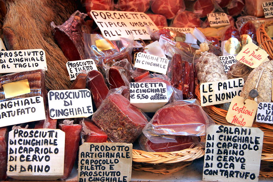 Italian Cured Meats Photograph