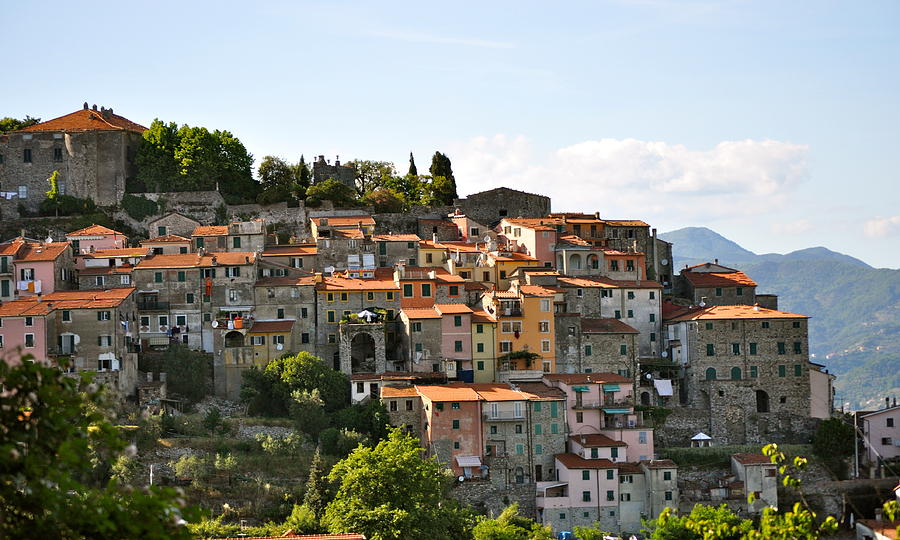 Italian Hillside Village Photograph by Teresa Tilley