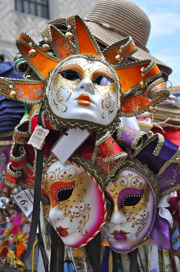 Italian Masks Photograph by Teresa Tilley