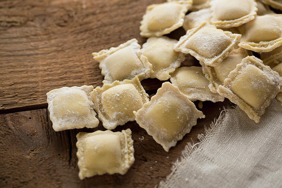 Italian Pasta Ravioli Photograph by Buena Vista Images