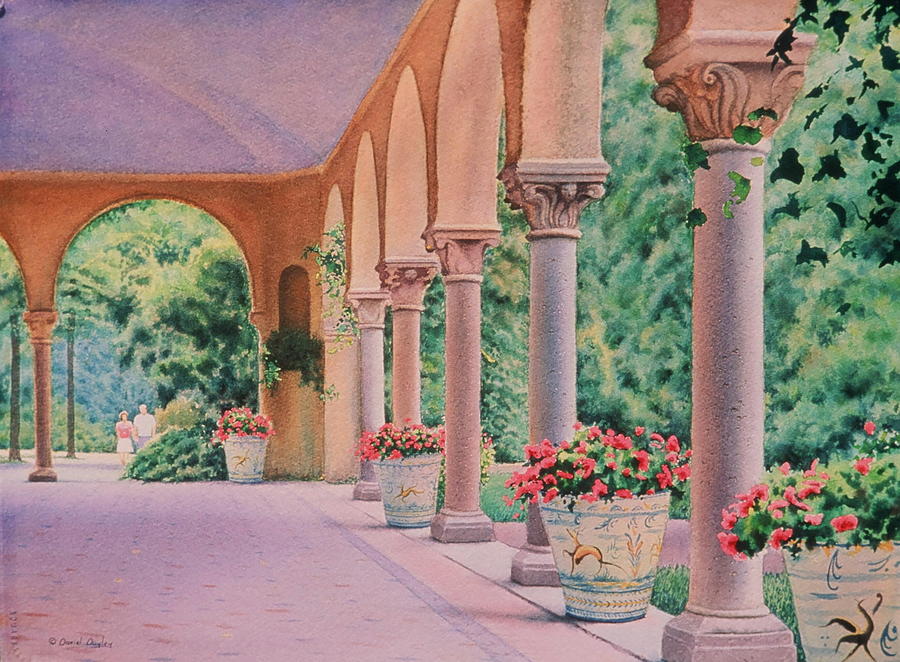 Italian Pavilion Painting by Daniel Dayley