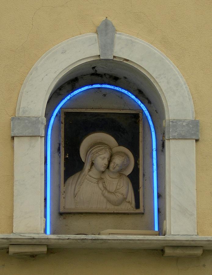 Italian Religious Arch Photograph by Melinda Saminski