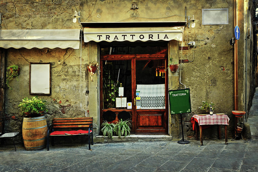Italian Restaurant Photograph by Lenta