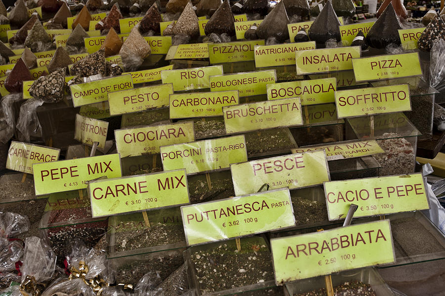 Italian Spices Photograph by Sonny Marcyan