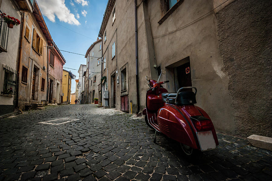 Italian Street Photograph by Luca Montanari