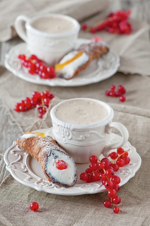 Italian Traditional Sweet Photograph by Oxana Denezhkina