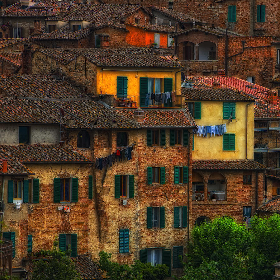 Italian Village View Photograph by Bob Coates