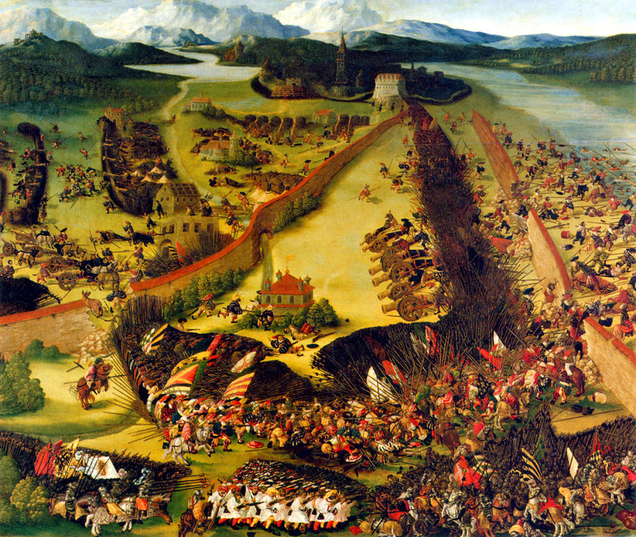 Italian War, Battle Of Pavia, 1525 Photograph by Science Source
