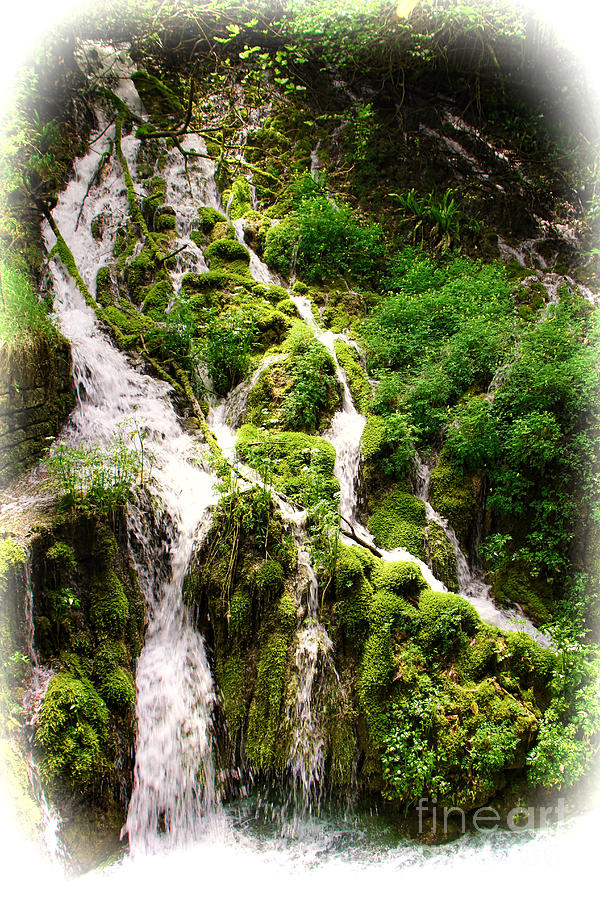 Italian Waterfall Photograph by Kasia Bitner