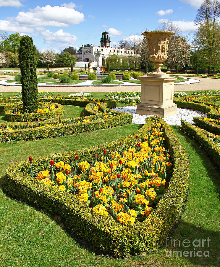 Italianate gardens at Trentham Gardens Stoke Photograph by John Keates ...