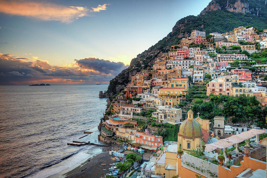 Amalfi Coast Photograph - Italy, Amalfi Coast, Positano by Michele Falzone
