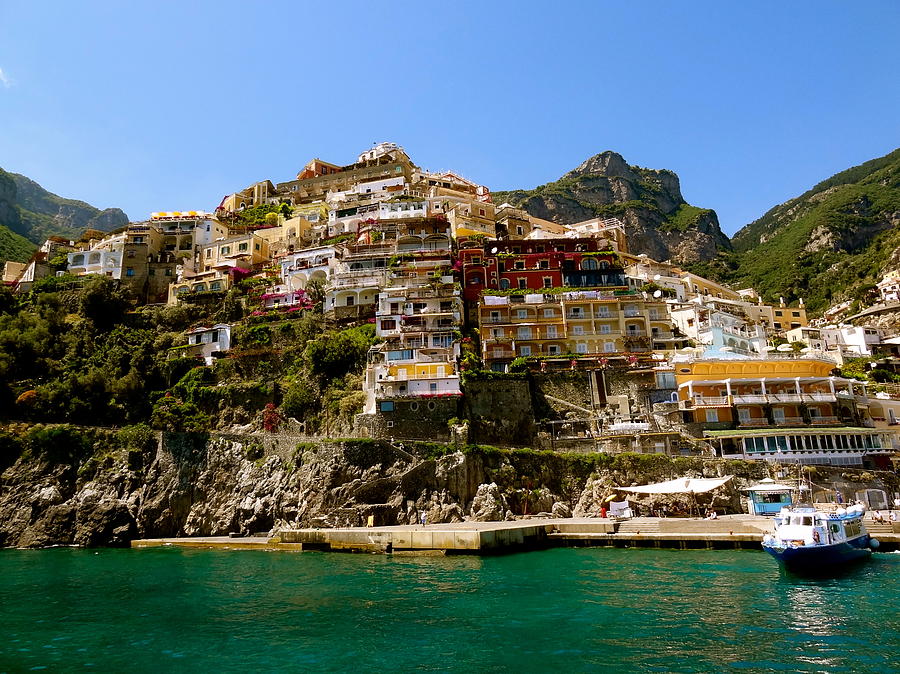 Positano Italy Photograph by Chris Bavelles