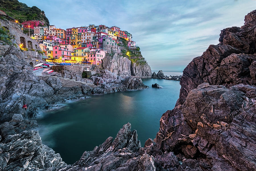 Italy, Cinque Terre, Manarola Photograph by Rilindh