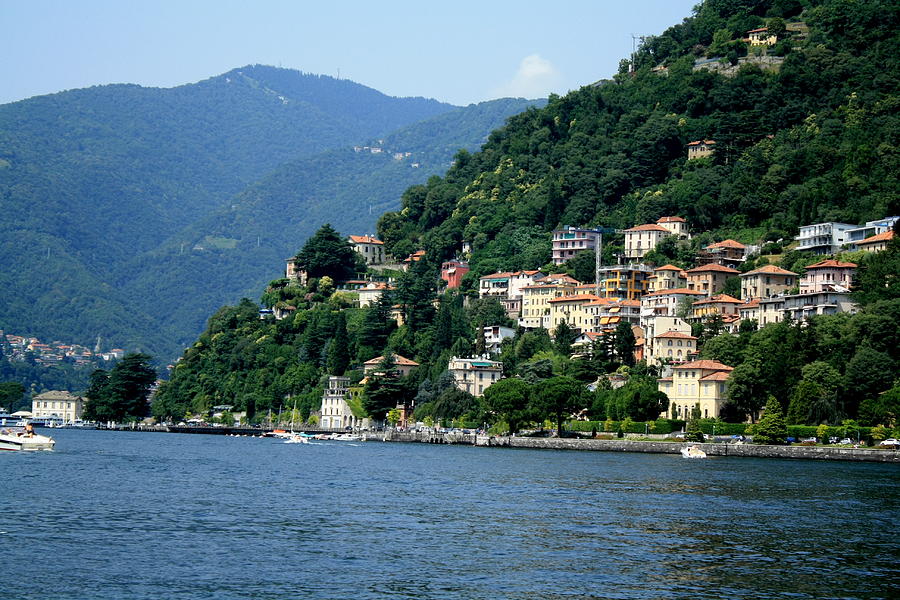 Italy homes on hillside Photograph by Elena Crouch | Fine Art America