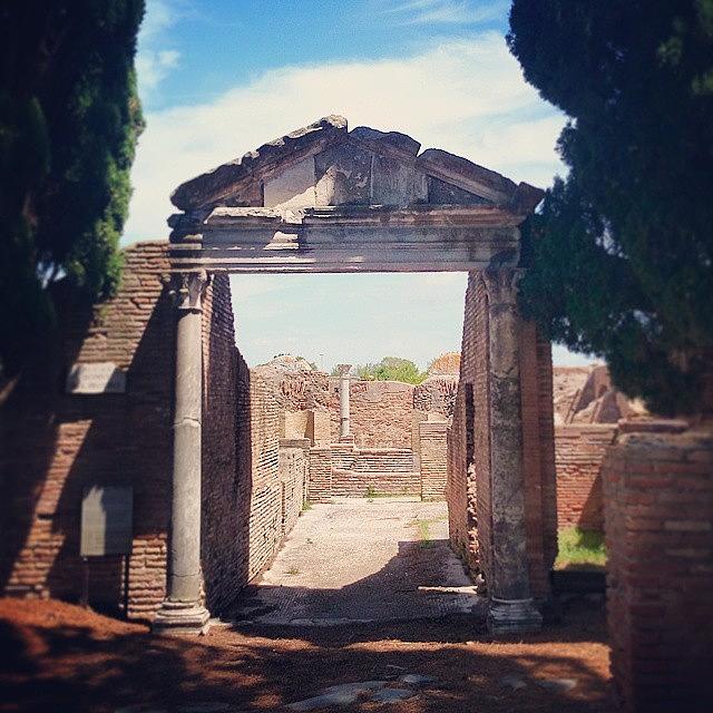 Magic Photograph - #italy #ruins #portal #magic by Francisco  Quiroz 