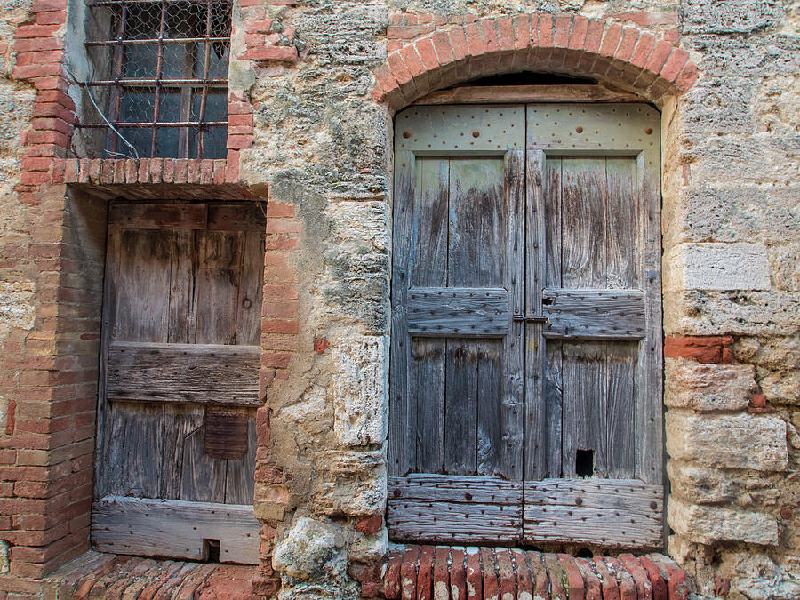 Italy, Tuscany, The Small Tuscan Town Photograph by Terry Eggers - Pixels