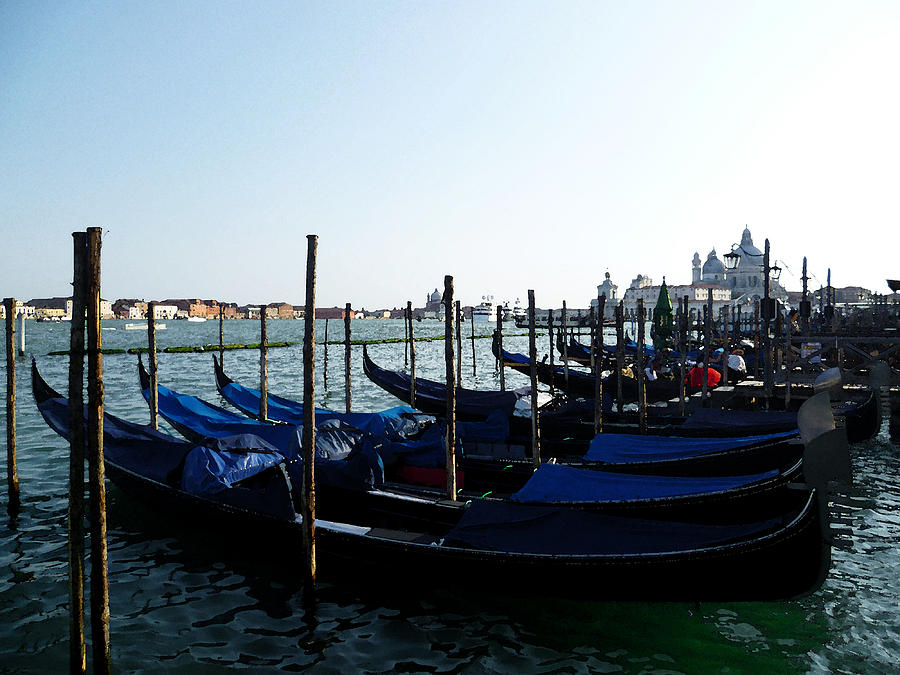 Italy Venice Gondolas Photograph by Irina Sztukowski