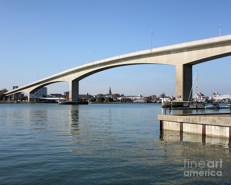 Itchen Bridge Southampton Photograph