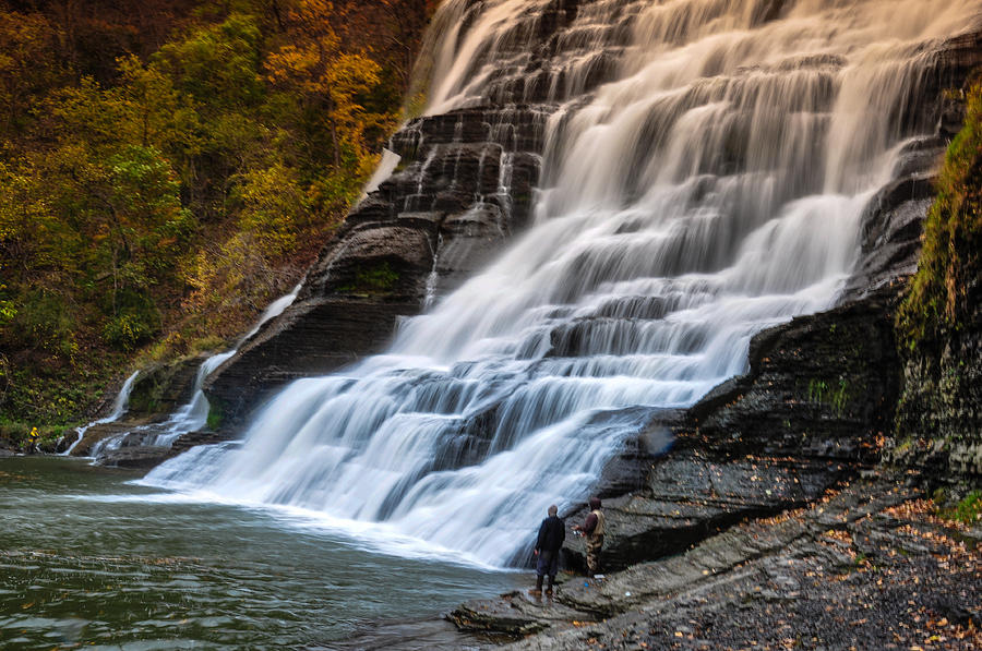 Ithaca Falls Photograph by Karen Regan