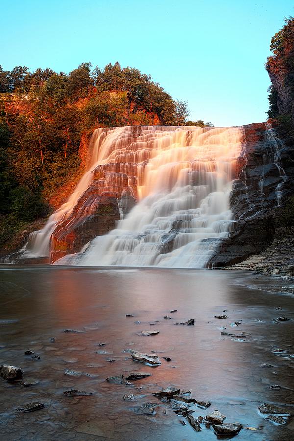 Ithaca Waterfalls New York Photograph by Paul Ge