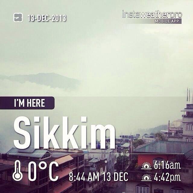 Its 0 Degrees In Sikkim. Be Strong Photograph by Mex Faizal