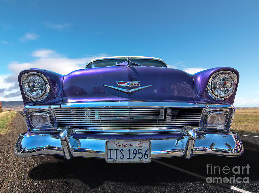 Chevy Photograph - Its 1956 by Hot Rod Pics