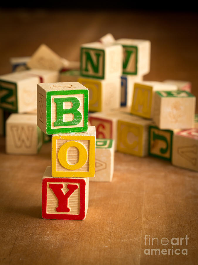 Toy Photograph - Its A Boy by Edward Fielding
