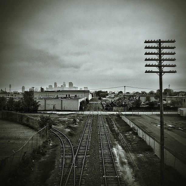 Minneapolis Photograph - Its A #dreary #blackandwhite by Mike S