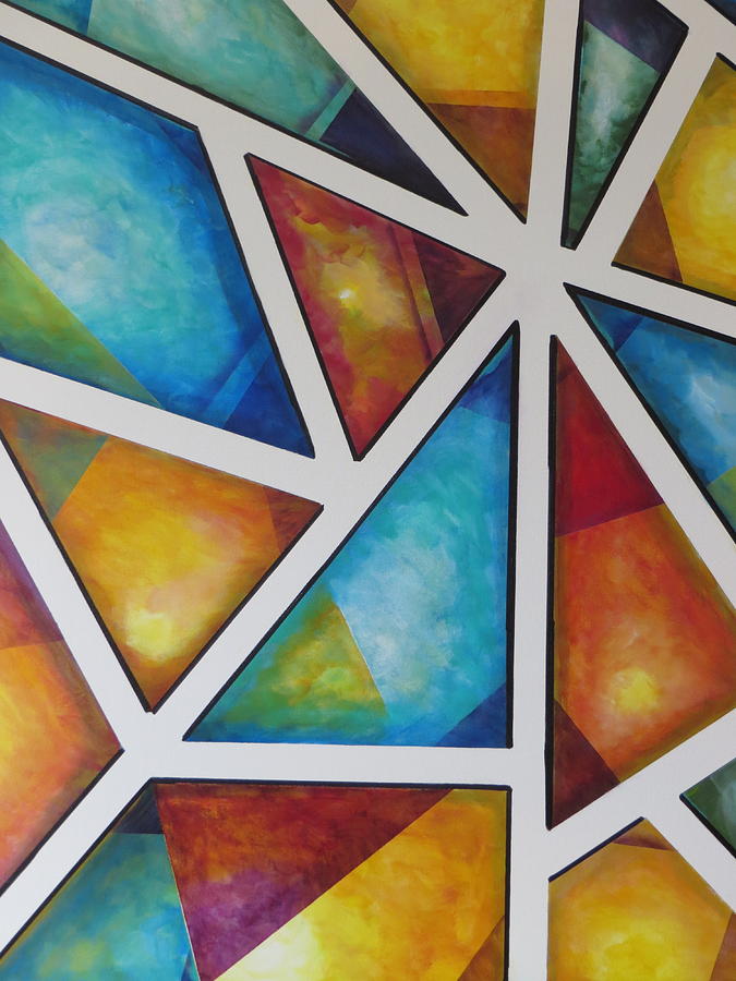 Stained Glass Painting by Soraya Silvestri