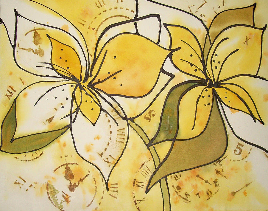 Its about Blooming Time Painting by Elise Boam