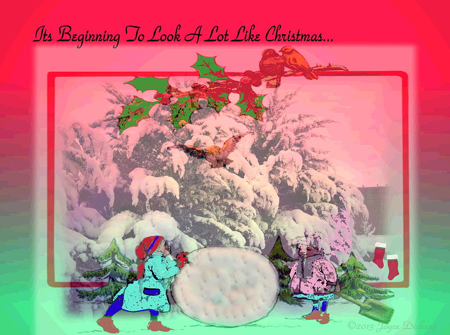 Christmas Photograph - Its Beginning To Look A Lot Like Christmas by Joyce Dickens