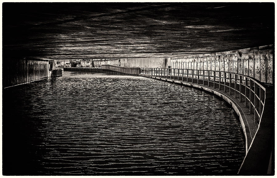 Its Dark Under The Canals of London Photograph by Lenny Carter