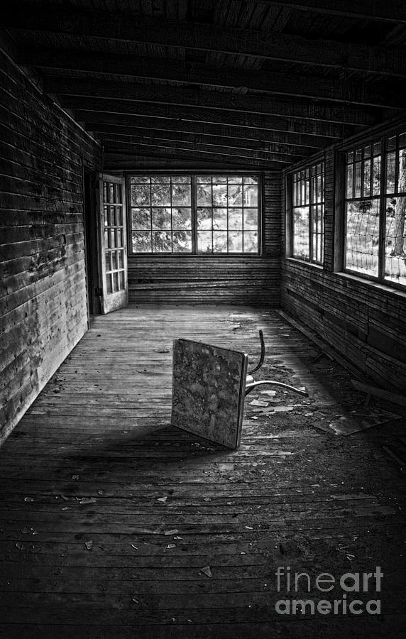 Its Empty Now Photograph by Debra Fedchin