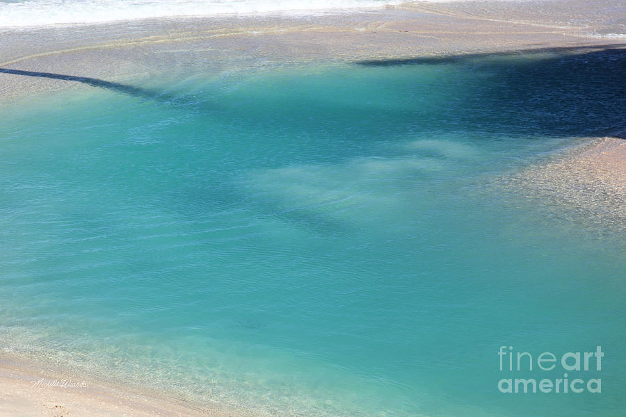 Abstract Photograph - Its In The Water by Michelle Constantine